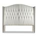 Kristin Drohan Collection Charles Upholstered Wingback Headboard Cotton | 70 H x 87 W x 11 D in | Wayfair CHARLES_HDBRD_K_CVUNF_.5PWT