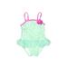 Circo One Piece Swimsuit: Green Polka Dots Sporting & Activewear - Size 6-9 Month