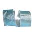 The Holiday Aisle® Glitter Metallic Lame Wired Edge Ribbon Fabric in Blue | 2.5 H x 360 W x 4 D in | Wayfair 3DD48A0757D74A86A12FD76CAE38E10D
