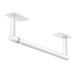 Mercer41 Stainless Steel Wall/Under Cabinet Mounted Paper Towel Holder Stainless Steel in White | 3.6 H x 12.8 W x 0.7 D in | Wayfair