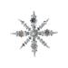 The Holiday Aisle® 6.25" Acrylic Jewel Snowflake | 6.25 H x 6.25 W x 1 D in | Wayfair 2753E94270364D13ADE67EB9A1793077