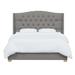 Birch Lane™ Amery Tufted Low Profile Standard Bed Upholstered/Metal in Black | California King | Wayfair 0D9FDAB5B29440A4B715475EA044506F