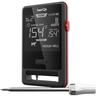 HerQs - Pin PRO - Grillthermometer - Fleischthermometer - inkl. 2 kabellosen Sonden - Grillthermometer mit App - bis 500°C - Bluetooth