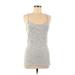 Lululemon Athletica Active Tank Top: Silver Activewear - Women's Size 6