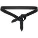 Black Lecce Reversible Belt