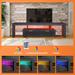 63" LED TV Stand Modern TV Stand TV Console for Up to 75" TV