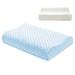 1 Pc Memory Foam Contour Pillow with Velvet Cover