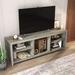 Modern Simple 70" TV Stand with Open Shelves for Living Room Bedroom