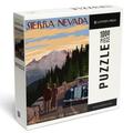 Lantern Press 1000 Piece Jigsaw Puzzle Sierra Nevada The Mountains are Calling