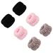 3 Pairs Wristbands for Washing Face Wrist Towels for Washing Face Microfiber Wrist Spa Washband Face Washing Wristbands for Women Girls Black Pink Camel