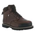 IRON AGE IA0163 Size 11 Men's 6 in Work Boot Steel Work Boot, Brown