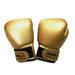 NUOLUX 1 Pair Children Boxing Gloves Pearly Lustre Pure Color Boxing Gloves Sponge Forming Liner Boxing Gloves Stylish Boxing Sandbag Gloves for Kids Wearing Golden