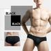 Ydkzymd Boxer Briefs Men Comfort Flex Stretch Boxer Briefs Men underwear comfy Men s Underwear Briefs Black 2XL