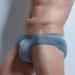 Ydkzymd Boxer Briefs Stretch Comfort Flex Briefs for Men comfy underwear Mens Boxer Briefs Gray 2XL