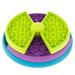Dog Slow Feeder Interactive Dog Puzzle Game Toy 3 Layers Puzzle Puppy Feeder Reusable Dog Slow Eating Bowl Prevent Gulping and Overeating for Cat Medium Large Dogs