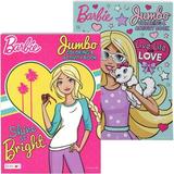 Barbie 80pg Coloring Book (2 Assorted) & 12ct Colored Pencil