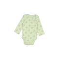 Just One You Made by Carter's Long Sleeve Onesie: Green Bottoms - Size 3 Month