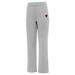 Women's Antigua Heather Gray Chicago Bulls Victory Sweatpants