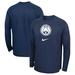Men's Nike Navy BYU Cougars Basketball Spotlight Raglan Performance Long Sleeve T-Shirt