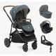 Joie Versatrax On The Go 4in1 Travel System Bundle with Isofix Car Seat (Colour: Lagoon)