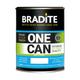 Bradite One Can Matt Multi-Surface Primer and Finish (OC63) 1L - (RAL 8019) Grey brown