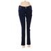 DL1961 Jeans - Mid/Reg Rise: Blue Bottoms - Women's Size 27 - Dark Wash