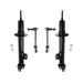 2005-2010 Chrysler 300 Front Shock Absorber and Sway Bar Link Kit - Detroit Axle