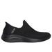 Skechers Women's Martha Stewart x Slip-ins: Ultra Flex 3 Sneaker | Size 7.5 | Black | Textile | Vegan | Machine Washable