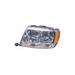 1999-2004 Jeep Grand Cherokee Left - Driver Side Headlight Assembly - Action Crash