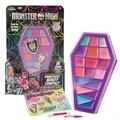 Colorbaby Monster High Schönheitsset inkl. Schatulle Palette Lidschatten, Lipgloss, Rouge, Make-up für Mädchen, Kinderkosmetik, Geschenke für Mädchen + 8 Jahre, 48425