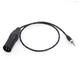 SZRMCC Locking 3.5mm TRS Plug to XLR 3 Pin Male Microphone Cable for Sony UWP-D Series Wireless Transmitter