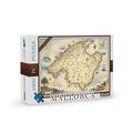 Xplorer Map 1000 Pieces Mallorca Cardboard Jigsaw Puzzle - Educational Jigsaw Puzzle with Regional, National Parks, Tourist Spots, Landmarks for Adults, and Teens.