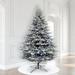 Vickerman Douglas Blue Fir Artificial Christmas Tree, Multi-Colored Dura-Lit LED Lights, Metal | 68 W in | Wayfair G192482LED