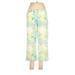 Lilly Pulitzer Dress Pants - Mid/Reg Rise: Green Bottoms - Women's Size 8