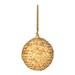 The Holiday Aisle® Martinton Braided Hemp Ball Ornament Plastic in Brown | 4 H x 4 W x 4 D in | Wayfair C20860ADDBA2450DBF4957DD0C666EB7