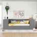 Wildon Home® Averykate Daybed w/ Trundle Wood in Gray | 33.9 H x 41.2 W x 110 D in | Wayfair E5F651281ABF4D8D9FDF6948BB4A49A6