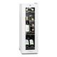 Klarstein Shiraz 12 Slim Uno Weinkühlschrank 32l/12Fl.Touch 85 W 5-18 °C LED Weißes Glas