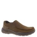 Skechers USA Arch Fit Motley-Hust - Mens 8 Tan Slip On EW