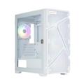 Enermax MarbleShell Mesh MS21 ARGB Mini Tower Gaming-PC-Gehäuse - 4x PWM 12cm ARGB-Lüfter - 2x USB3.0 und USB 3.2 Typ C- Snow White; ECA-MS21-WW-ARGB