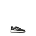 HOGAN Sneaker donna nera/argento in pelle