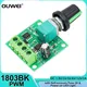 DC 1.8V 3V 5V 6V 12V 2A 1803BK PWM Motor Speed Controller Low Voltage Motor Speed Regulator Switch