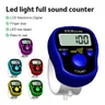 LED Electronic Finger Clicker Tasbih Handheld Ring Click Lap Counter Event Clicker Tally Finger