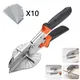 45-135 Degree Multi Angle Miter Shear With Replacement Blades Hand DIY Tools Set For PVC PE Soft