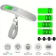 50kg/110lb Portable LCD Electronic Hanging Scale Small Luggage Scale Balance Scale Suitcase Travel