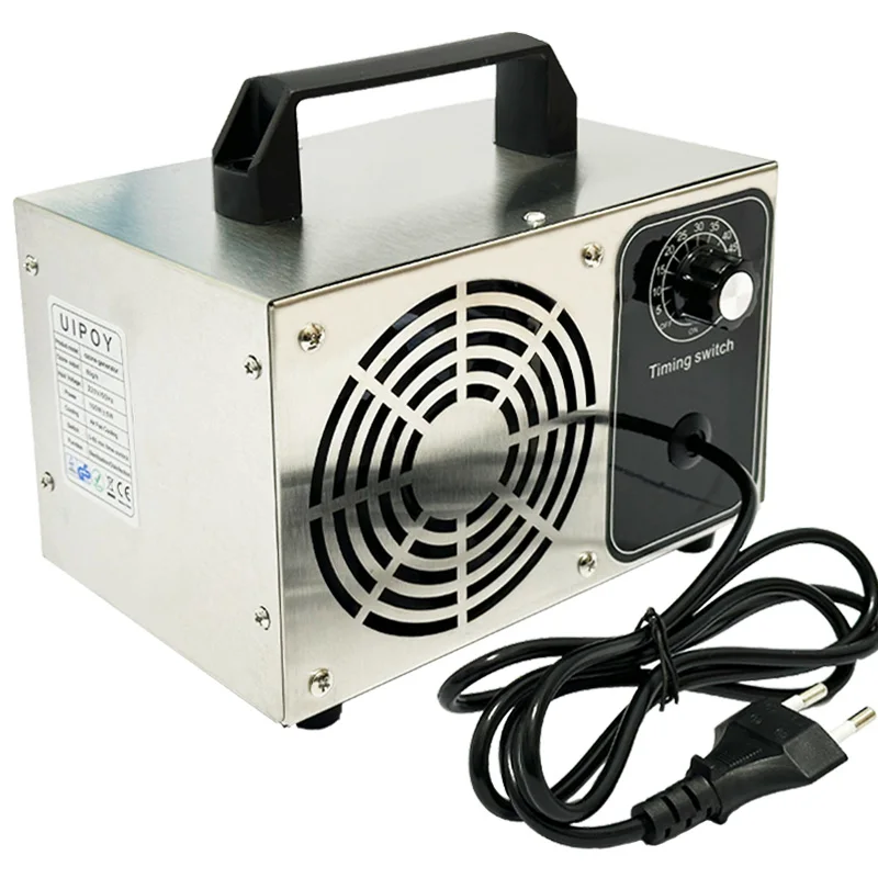 220v 60g generatore di ozono purificatore d'aria portatile O3 ozonizzatore Cleaner Home desinfione ozonizzatore rimuovi formaldeide