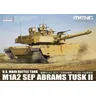 MENG 72-003 1/72 U.S. Main Battle Tank M1A2 SEP Abrams Kit modello zanna II