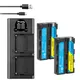 3200mah NP-F550 NP-F330 np f550 np f330 kamera batterie + lcd dual usb ladegerät für sony NP-F550