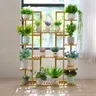 Scaffale per piante in vaso a 9 livelli in bambù 17 scaffale per vasi da fiori multipli scaffale per