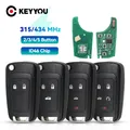 KEYYOU allarme auto chiave a distanza per Chevrolet Cruze Malibu Aveo Spark Sail 2/3/4/5 pulsanti