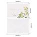 36pcs Thank You Cards with Envelopes,4x6 Thank You Cards Blank,Leave - Green
